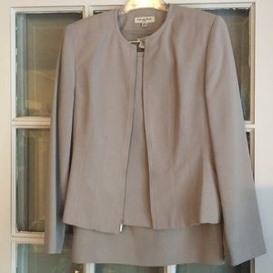 Three piece ladies business suit.